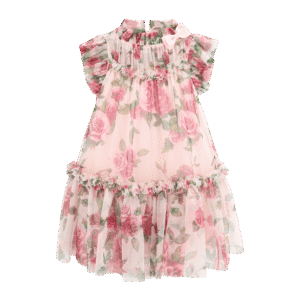 Angels F jurk tulle bloem