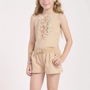 Angels F singlet paillet