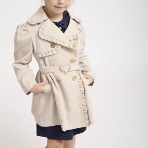 Angels F trenchcoat ruches