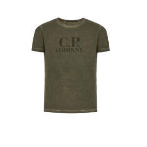 C.P. tshirt spray paint logo