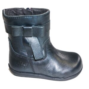 Clic.laarsje metallic strik