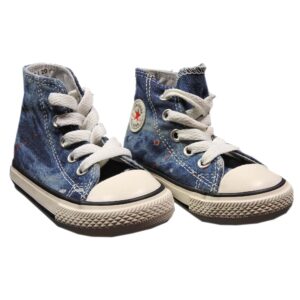 Converse high top jeans paint