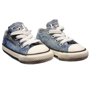 Converse laag jeans paint