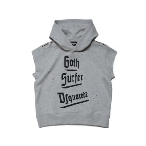 D2  hoodie km logo studs