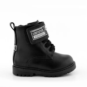 D2 Boots klitband logo label