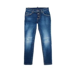 D2 jeans logo knopen