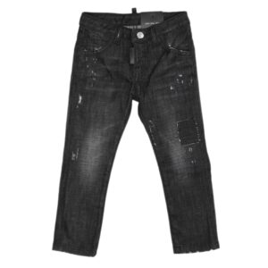 D2 jeans zwart kapot