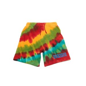 D2 jogging short tie dye