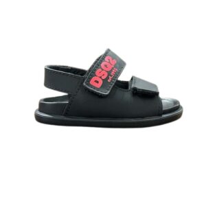 D2 sandaal klitband logo DSQ2