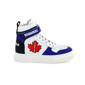 D2 sneaker hightop leaf kobalt