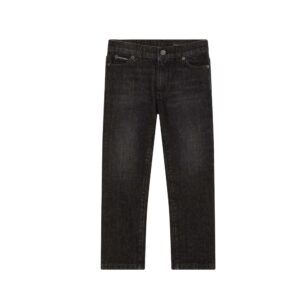 D&G black jeans metalen plaatj