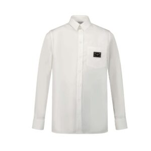 DG blouse metalen plaatje