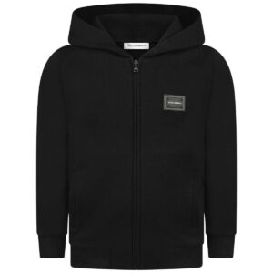 D&G hoodie rits metal tag