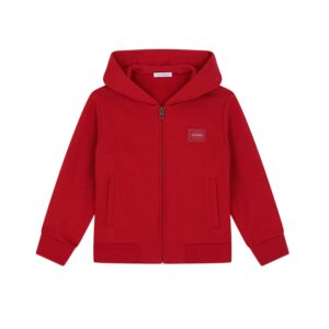 D&G hoodie vest metal tag