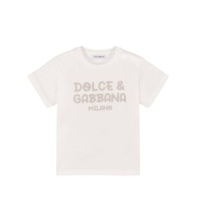 DG tshirt km beige logo