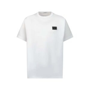 D&G tshirt km metalen plaatje