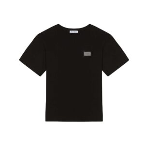 D&G tshirt metalen logo plaat