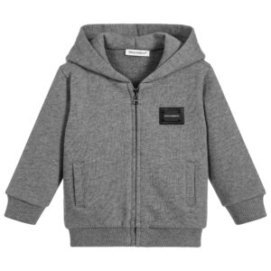 D&G vest hoodie metal tag