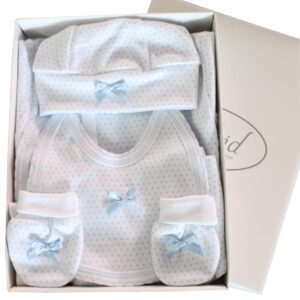 Dr Kid 4dl set stippel blauw