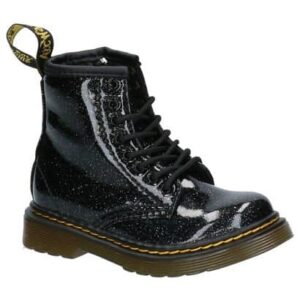 DrM hoog glitter veter zwart