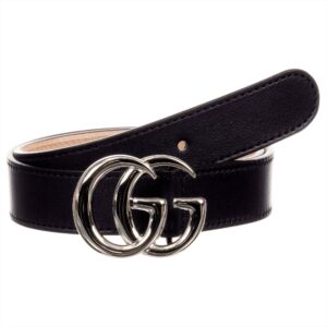 Gucci ceintuur gg buckle zilve