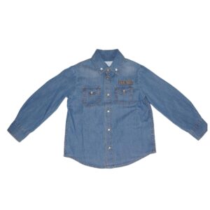 Gucci.blouse jeans ster kraag