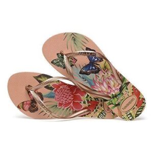 Havaianas slim metallic rosé