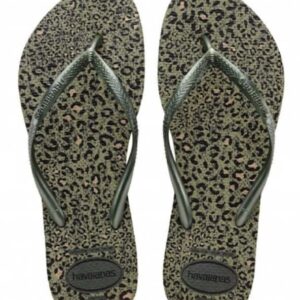 Havaianas slim slipper leopard