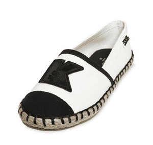 KL espadrilles K op neus