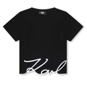 Karl Tshirt km geborduurd logo