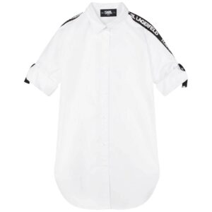 Karl blouse jurk bies logo