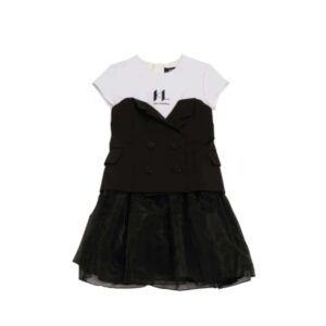 Karl jurk gilet petticoat rok