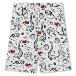 Kenzo shorts print vissen