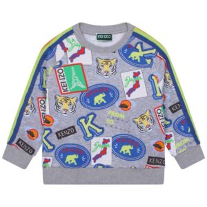 Kenzo sweater badge print
