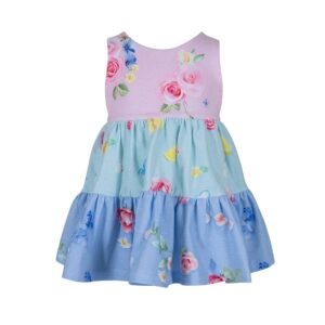 Lapin jurk stroken bloemen