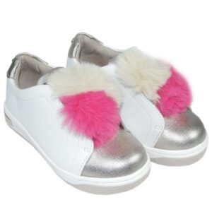 MK gymp pompoen wit roze