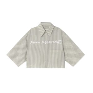MM6 Blouse streep logo