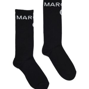 MM6 Sokken logo zwart