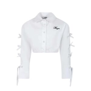 MSGM blouse strikjes mouw