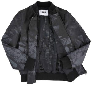 MSGM bomber print