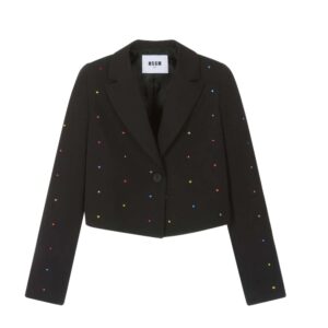 MSGM colbert multicol strass