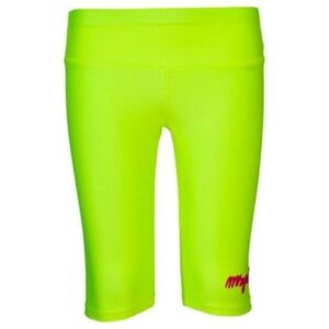 MSGM fietsbroek neon geel