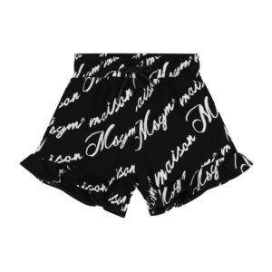 MSGM joggingshort logo ruche