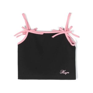 MSGM singlet afgebiest strikje