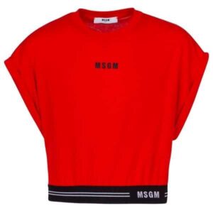 MSGM tshirt band elastiek logo