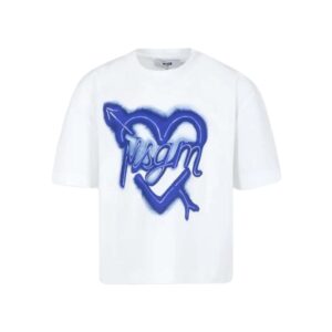 MSGM tshirt km spray hart