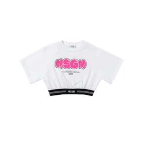 MSGM tshirt logo elastiek