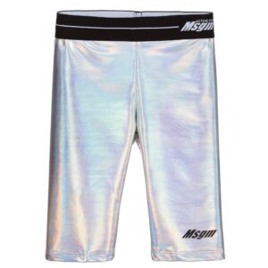 MSGM wielrenbroek zilver