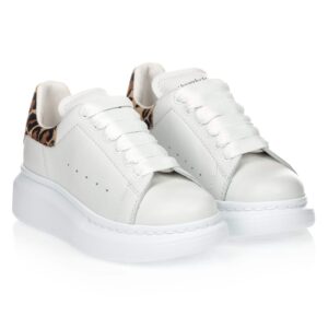 McQueen sneaker wit leopard