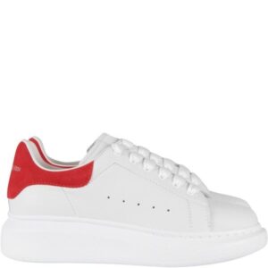 McQueen sneaker wit rood